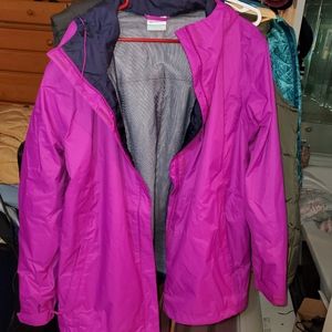 Women's 3X Columbia Wind/Rain Jacket